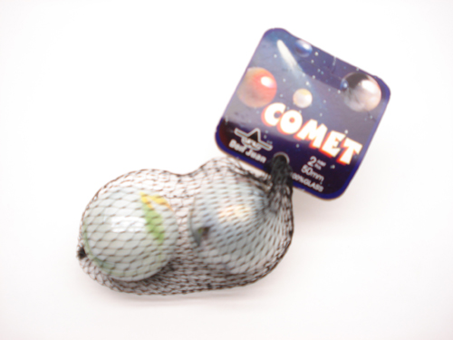 2 Comet knikkers 50mm 4038