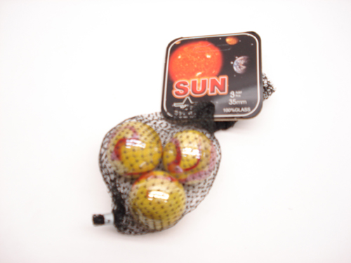 3 Sun knikkers 35mm 4148