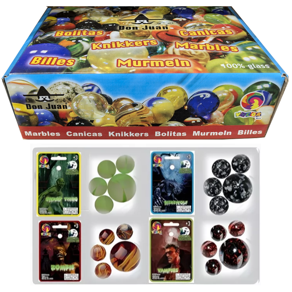 Display knikkers 20+1 Monster 4178