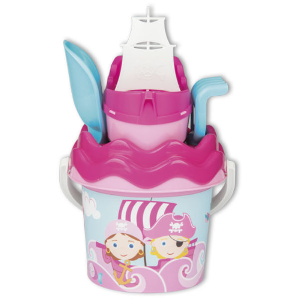 Emmerset piraat en boot Roze 1320-00PIFE