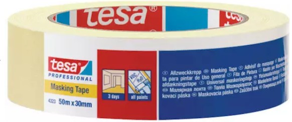 Tesa afdekplakband 50mX25mm