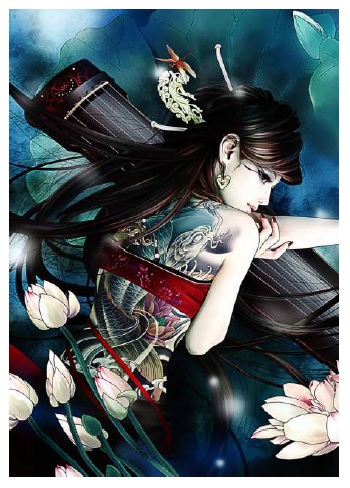 Diamond painting Vrouw kanon DL4050/120