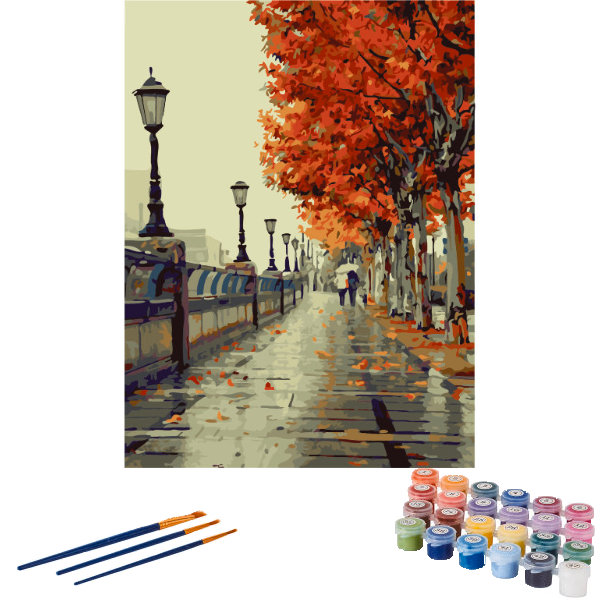 Schilderen op nummer water PBN5312