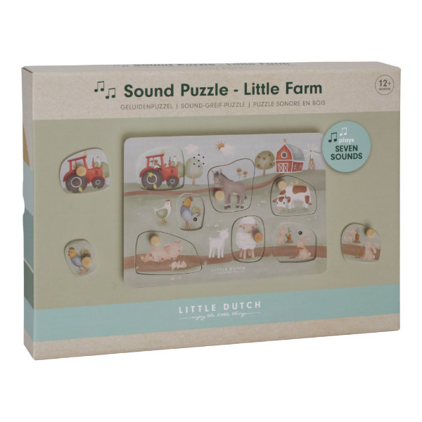 Little dutch geluiden puzzel LD7140