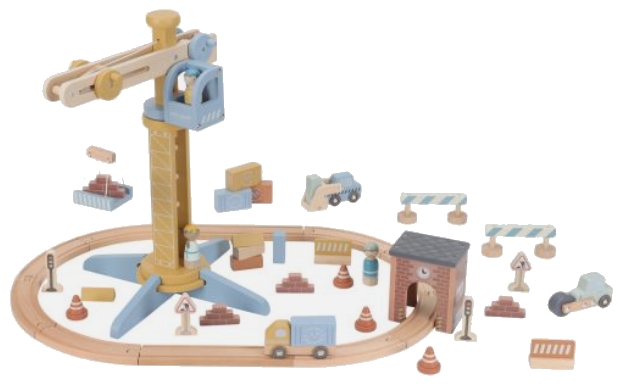 Little D. kraanset met treinbaan LD2542