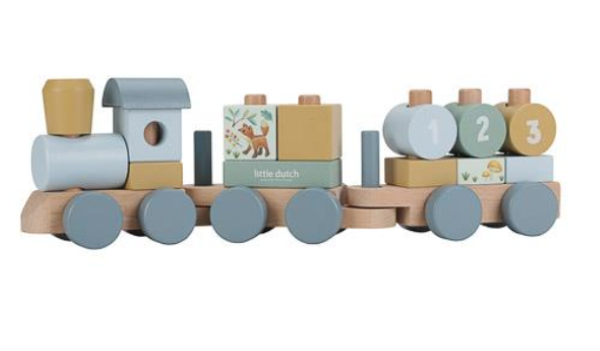 Little Dutch  blokkentrein F.F. LD7254