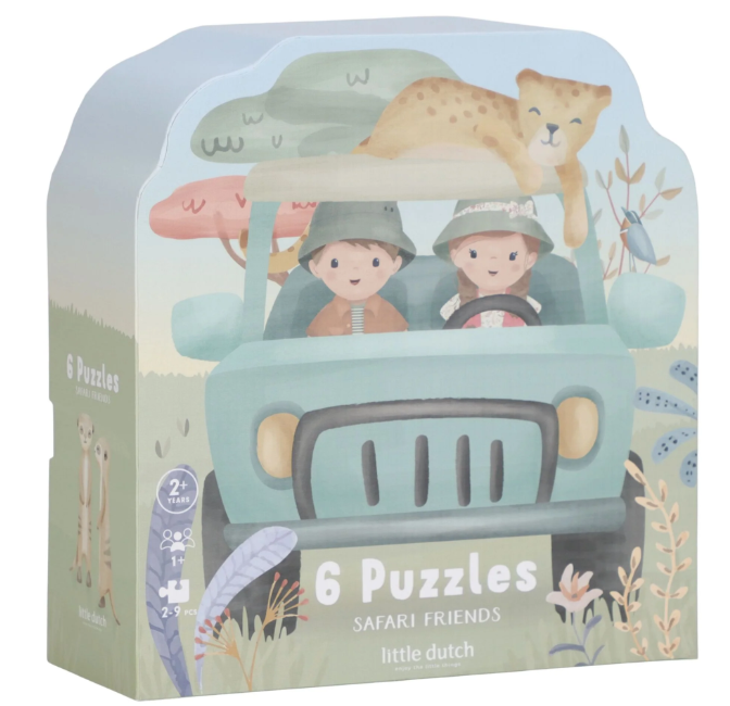 Little Dutch 6 in 1 puzzel SF LD7450