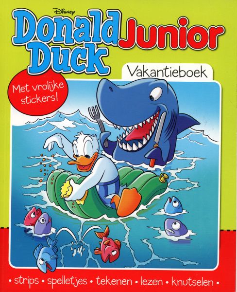 Donald Duck junior vakantieboek