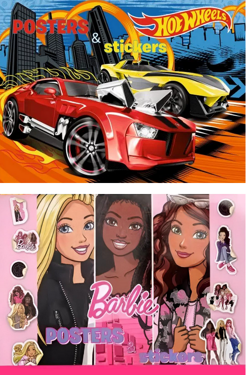 Posters en stickers Hot Wh/Barbie 536907