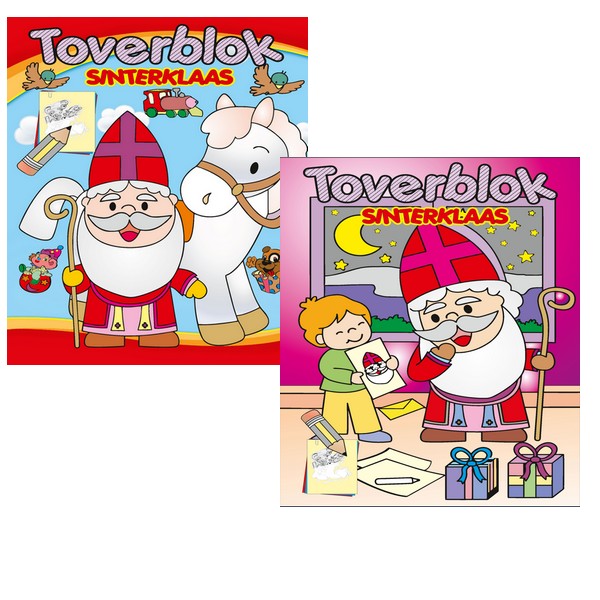 Sinterklaas toverblok 2 ass.