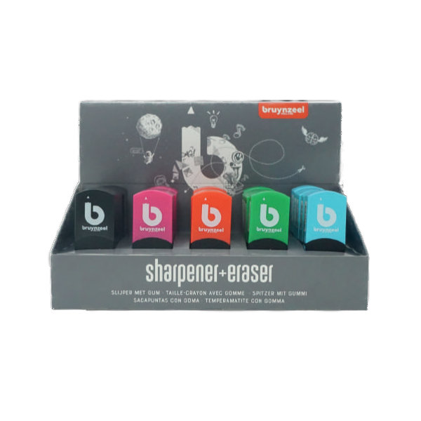 Bruynzeel 25 slijper/gum in display 6028