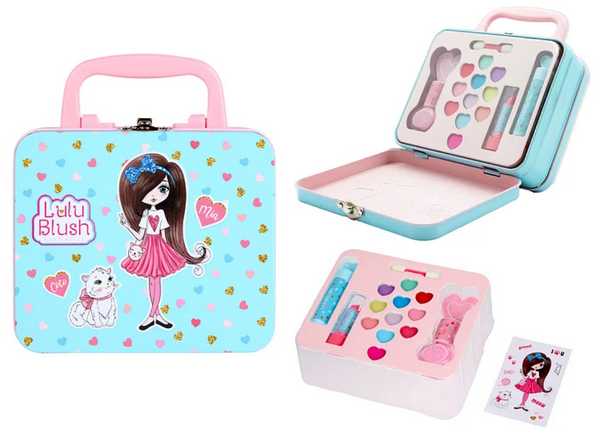 Lulu blush make up set tin 884951