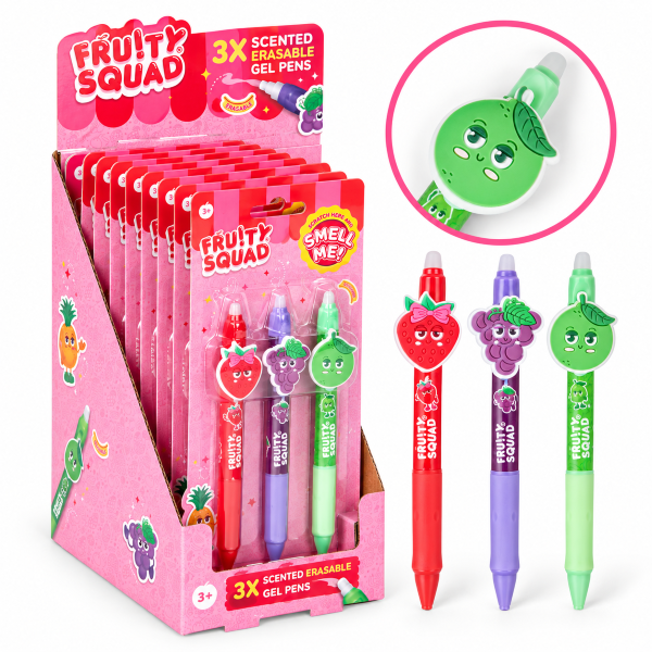 Fruitysquad 3 uitwisb.geurstift FS253006
