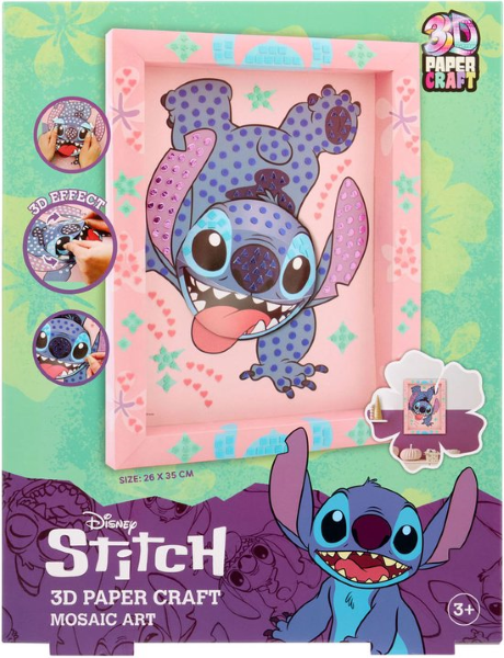 Stitch 3D paper craft mosaic art ST24334