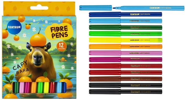 Centrum 12 viltstiften Capybara 80125