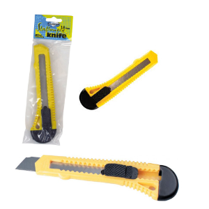 Afbreekmes 18mm breed in zakje 80136