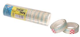 12 Rol tape 12mm*10m centrum 80140