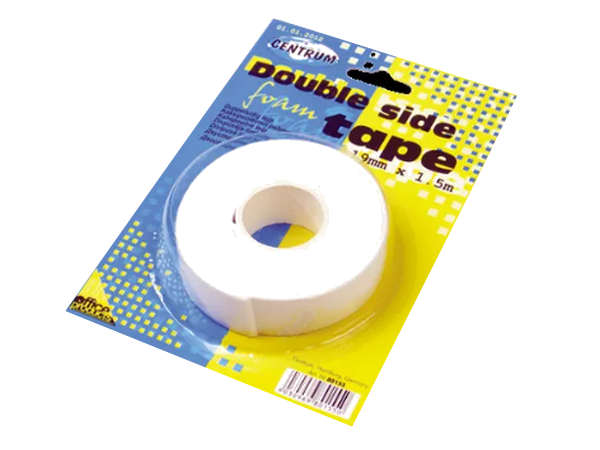 Dubbelzijdig foam tape 19mm*1.5m 80155
