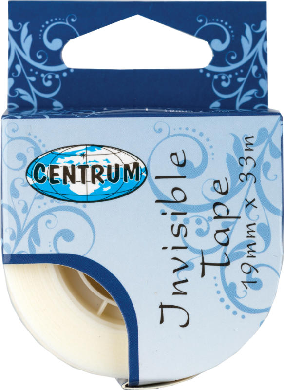 Invisible tape 19mm x 33m Centrum 80254