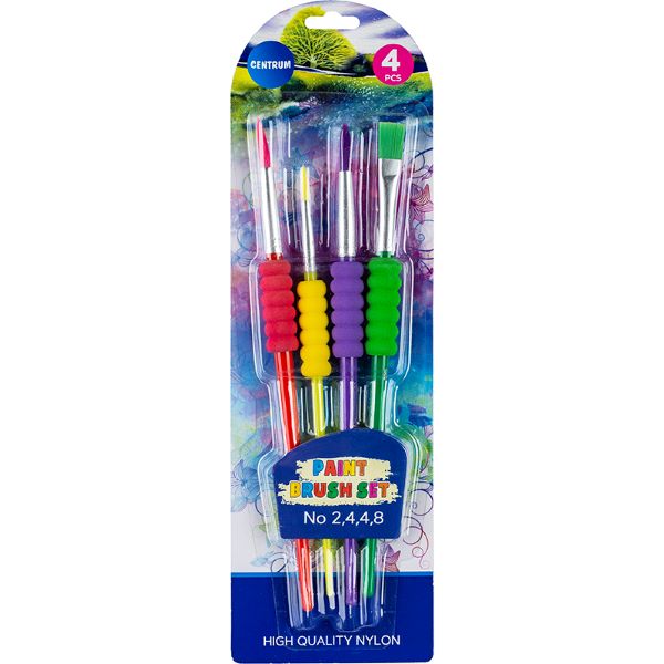 Centrum 4 penselen 2/4/4/8 80939