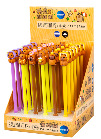 Centrum 36 balpennen Capybara 81215