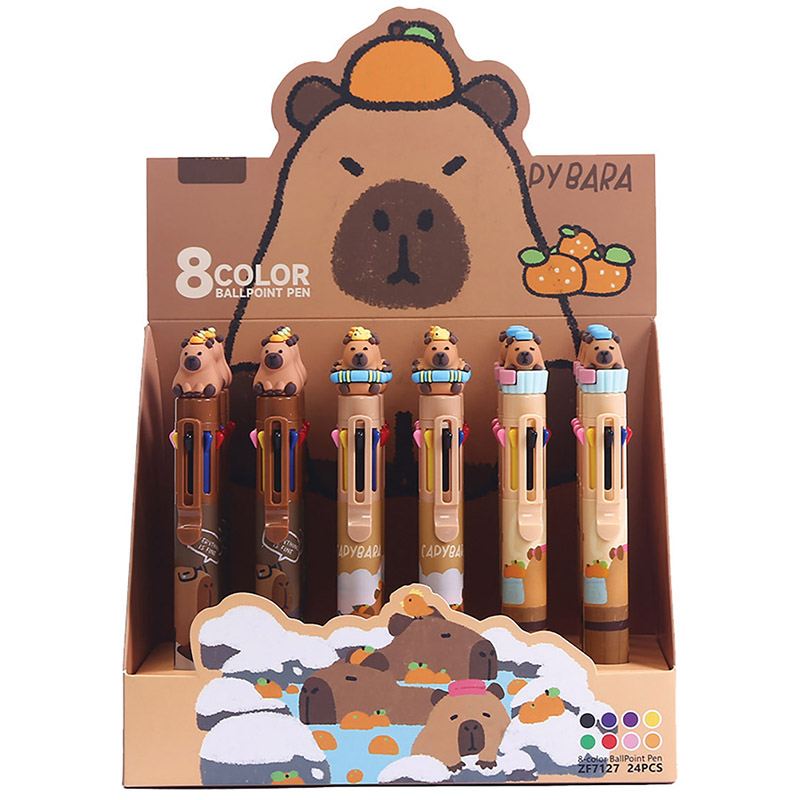 Centrum 24 8-colorbal pen Capybara 81238