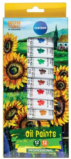 12 tubes oil paint 83553