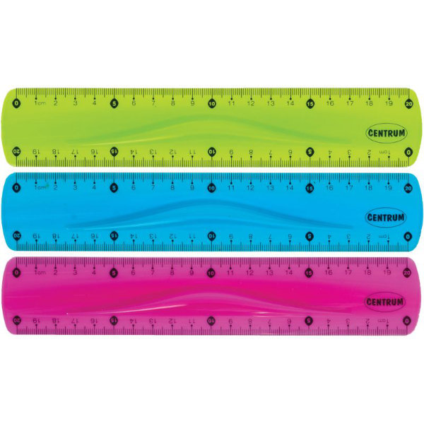 Centrum flexibele liniaal 20 cm. 86639