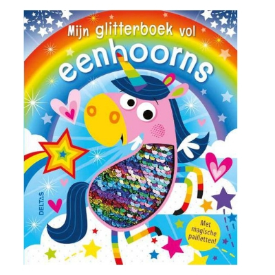 Mijn glitterboek vol eenhoorns 14,95 adv