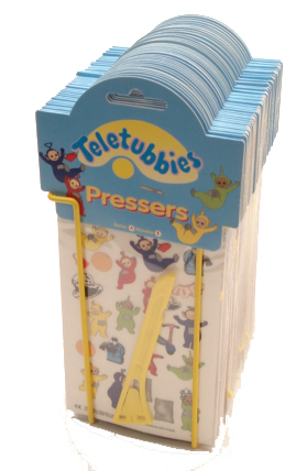 Teletubbies Pressers (Wrijfplaatjes)