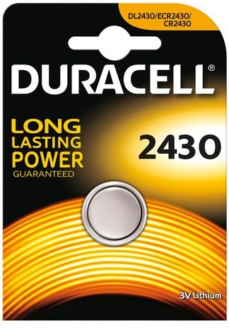 10*1 Duracell Lithium CR2430 3V