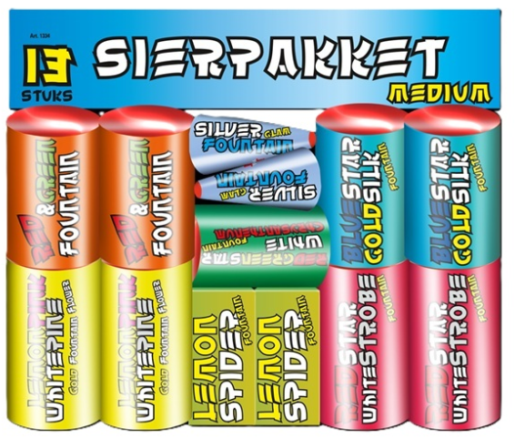 Fountain Pack 13-delig Medium 1334