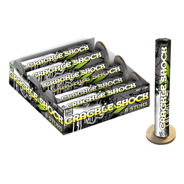 6 crackle shock in verpakking 1159