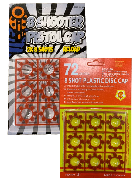 24 x 9 ringen 8-schots amorces 0121