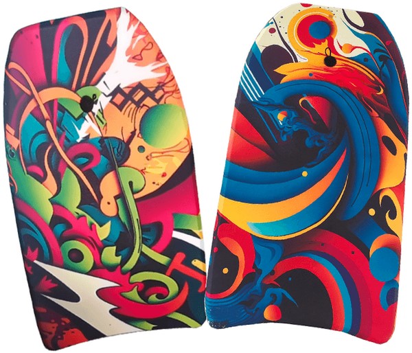 6 Bodyboards 94 cm 2 ass. 00227