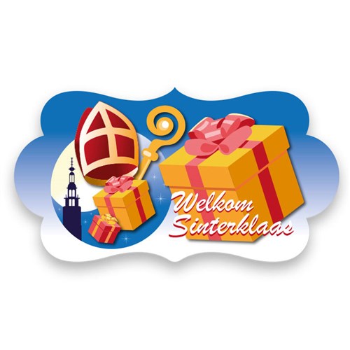 Feestbord Welkom sinterklaas 14100