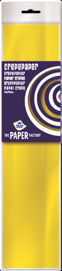 10 vel crepe papier geel 100505