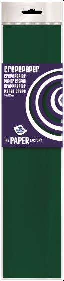10 vel crepe papier donkergroen 100549