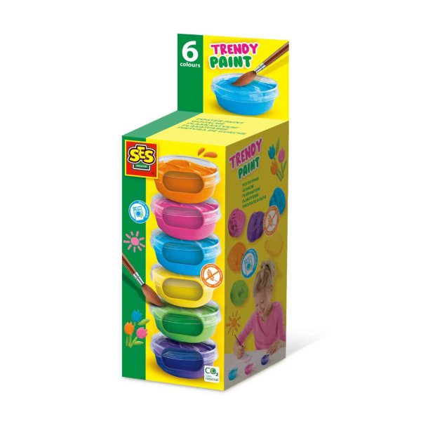 Ses Plakkaatverf Trendy 6x45ml 00382