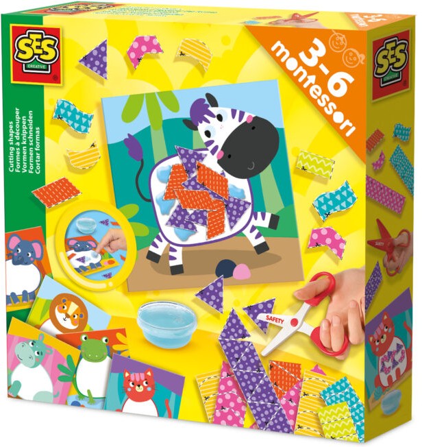 SES montessori vormen knippen 14061