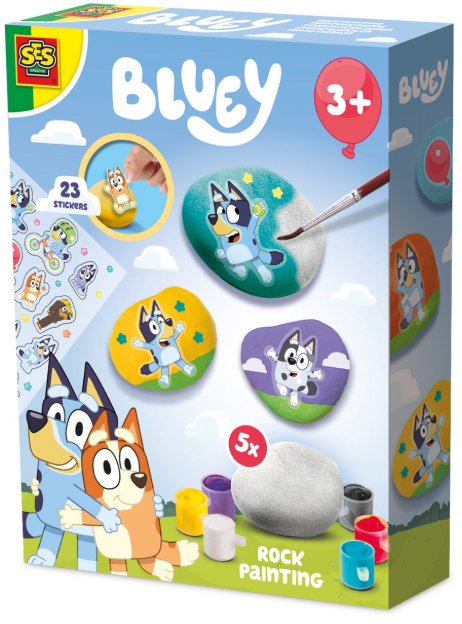 SES Bluey-stenen schilderen 14095