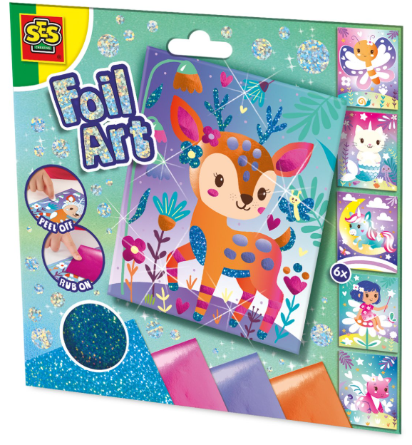 SES foil art schemering sprookjes 14302