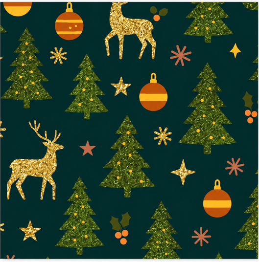 Kerst 061 70cm * 100m