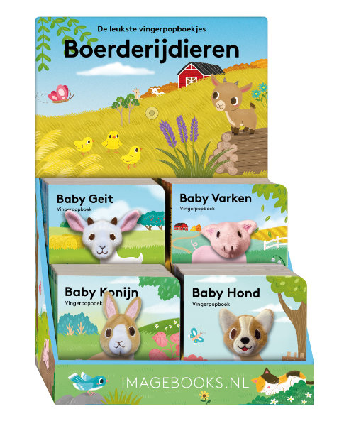 Vingerpopboekjes Boerderij  7,95 adv.