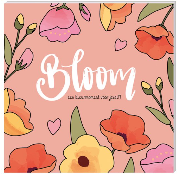 Kleurboek voor volwassenen bloom