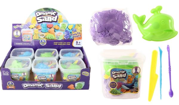 6 Dynamic Sand 250 gr + acc. 5 dlg 9949