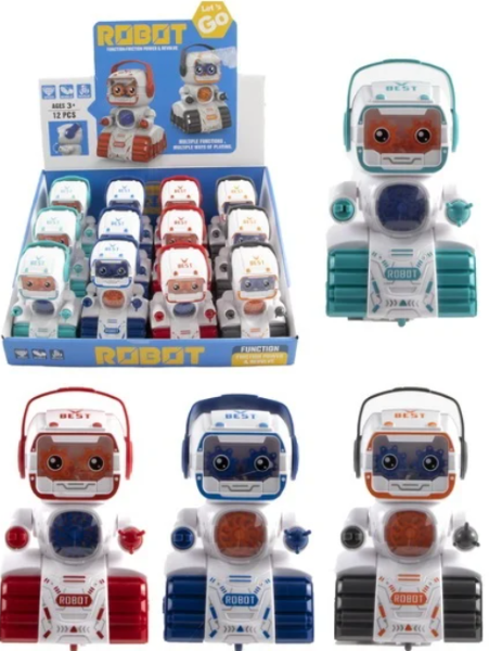 12 robot 10 cm. frictie 4455