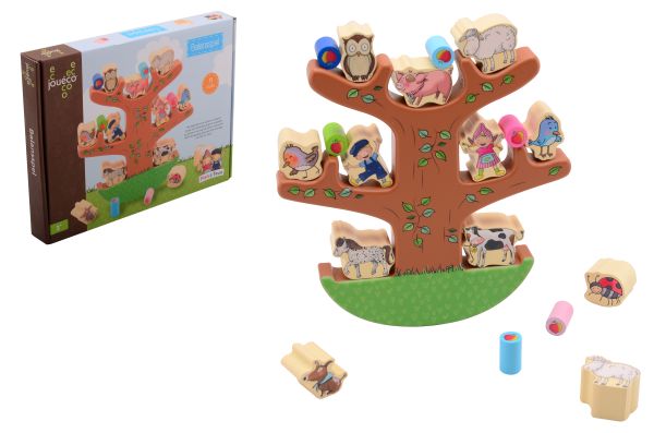 Fien en Teun balanceer boom 80172