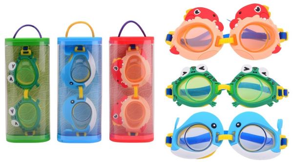 Zwem/duikbril dieren 3 ass. 29672