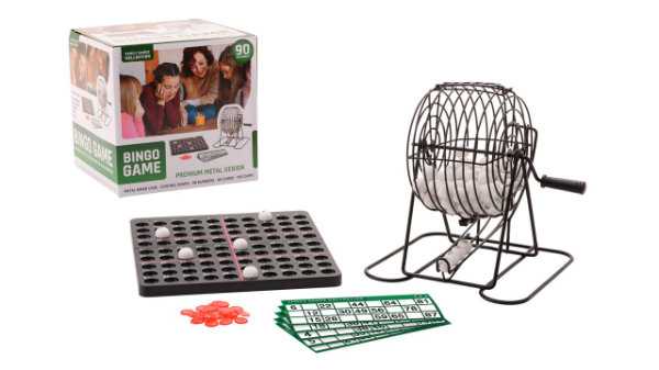 Metalen bingo spel 25042